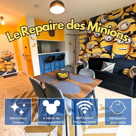 Le Repaire Des Minions - 10' Disney - Familial Bailly-Romainvilliers Exterior foto